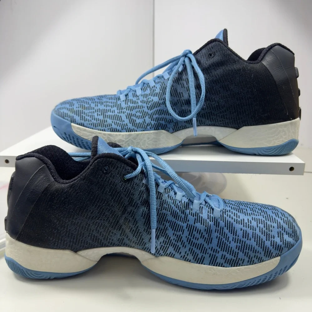 Air Jordan XX9 Low Men Size 14 University Blue Black UNC 828051-401 Low Top